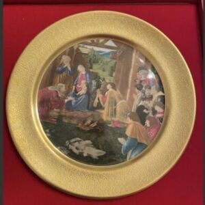 NIB 1979 Pickard The Adoration‎ of the Magi Collectable Accent Plate